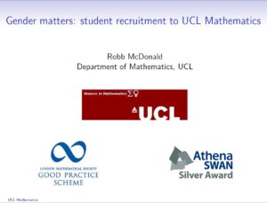 Robb McDonald (UCL) presentation